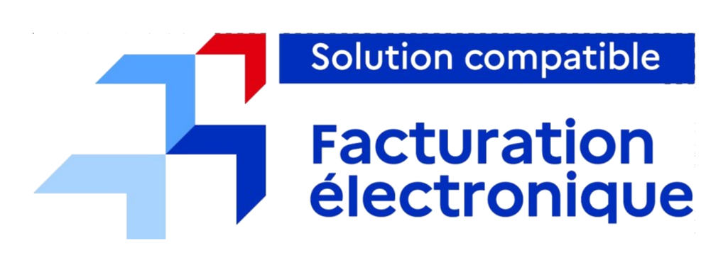Logotype officiel « Solution compatible facturation électronique » (DGFiP)
